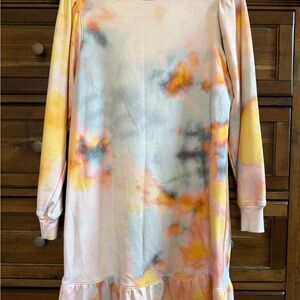 Marie Oliver Multicolor Long Sleeve Dress